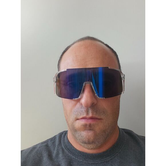 Blenders Eyewear Expose Wave Dover Full Shield Wraparound Sunglasses NWT - Picture 8 of 16